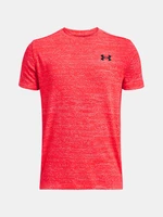 Under Armour UA Tech Vent Jacquard SS Triko dětské Červená