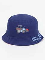Yoclub Kids's Boys' Summer Hat CKA-0273C-1900 Navy Blue