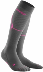 CEP WP20MC Compression Tall Socks Heartbeat Vulcan Flame II Běžecké ponožky