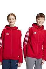 Dětská bunda adidas Performance TIRO23 L WB Y červená barva