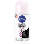 Nivea Invisible Black & White Clear guličkový antiperspirant pre ženy 50 ml