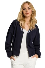 Made Of Emotion Woman's Jacket M347 Navy Blue