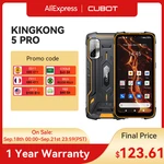 Cubot Kingkong 5 Pro Rugged Smartphone 8000mAh Android 11 IP68/IP69K Global Version 4GB 64GB Dual Loud Speaker NFC Mobile Phones