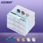 AZDENT 18pcs/3Box Dental Composite Resin Polishing Disc Kit Spiral Flex Brush Burs Diamond System RA disc 14mm Wheel