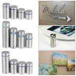 Steel Spacer Holder Glass Fasteners Advertisement Standoffs Pin Billboard Fixing Screws Advertising Board Fixed Nails