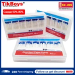 1Box Absorbent Paper Point Tooth Root Cotton Fiber Tips Dentist Products Dental Materi #15-40 F1 F2 odontológico para dentista