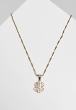 Dollar necklace - gold color