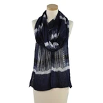 Art Of Polo Woman's Scarf Sz1868 Navy Blue