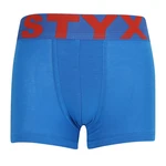 Kids boxers Styx sports rubber blue