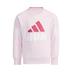 adidas Graphic Crew Neck Clear Pink Children's Sweatshirt