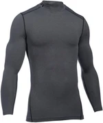 Under Armour ColdGear Armour Compression Mock Grey XS Laufshirt mit Langarm