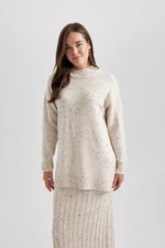 DEFACTO Regular Fit Half Turtleneck Sweater Tunic