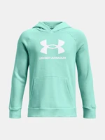 Under Armour UA Rival Fleece BL Hoodie Mikina dětská Modrá