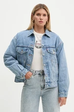 Rifľová bunda Levi's dámska, prechodná, oversize, A8747