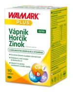 WALMARK Vápnik Horčík Zinok OSTEO 90 tableit 90 tabliet