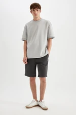 DEFACTO Regular Fit Gabardine Bermuda Shorts