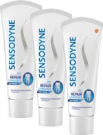 SENSODYNE Repair & Protect zubná pasta pre citlivé zuby 3 x 75 ml