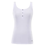 Women's quick-drying tank top ALPINE PRO ZONNA white