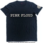 Pink Floyd T-Shirt Logo & Prism Unisex Navy Blue L