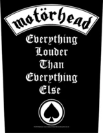 Motörhead Everything Louder Felvarrható tapasz