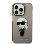 Zadní kryt Karl Lagerfeld IML Ikonik NFT pro Apple iPhone 14 Pro, černá