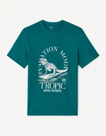 Celio Cotton T-shirt Jegator - Men's