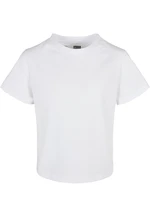 Girls' T-shirt Basic Box white