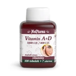 MEDPHARMA Vitamín A + D (5000 I.U./400 I.U.) 107 kapsúl