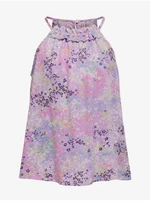 Light purple girly floral top ONLY Anna - Girls