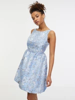 Orsay Light Blue Women's Floral Dress - Women's