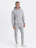 Ombre Men's tracksuit set kangaroo sweatshirt + jogger pants