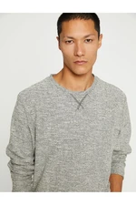 Koton Basic Melted Sweater Crew Neck