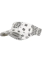 Visor Bandana Print white