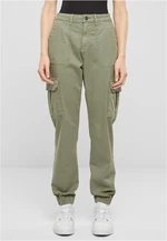 Women's Cotton Twill Utility trousers light green