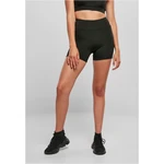 Dámské Recycled High Waist Cycle Hot Pants černé