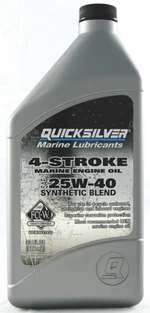 Quicksilver 4-Stroke Marine Oil Synthetic Blend 25W-40 1 L 4-takt Motoröl