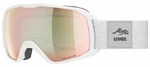 UVEX Xcitd White Mat Mirror Rose/CV Green Ochelari pentru schi