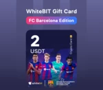 WhiteBIT - FC Barcelona Edition - 2 USDT Gift Card