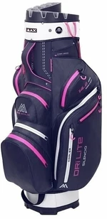 Big Max Dri Lite Silencio 2 Steel Blue/Silver/Fuchsia Torba na wózek golfowy