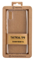 Zadní kryt Tactical pro Xiaomi Redmi 9A/9AT, transparentní