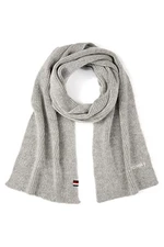 Tommy Hilfiger Šál - EFFORTLESS KNIT SCARF šedý