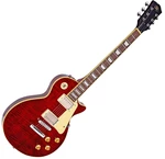 SX EF3D Transparent Wine Red E-Gitarre