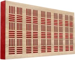 Mega Acoustic FiberPRO120 Bean Sonoma Oak/Red Panel de madera absorbente