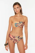 Trendyol Bikini Bottom - Orange - Floral