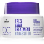 Schwarzkopf Professional BC Bonacure Frizz Away Treatment maska pro nepoddajné a krepatějící se vlasy 200 ml