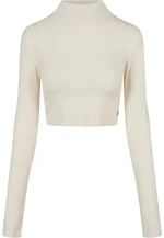 Women's Organic Long Sleeve Turtleneck - Cream