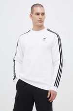 Mikina adidas Originals IA4862-WHITE, pánska, biela farba, s nášivkou