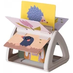 Taf Toys Tummy Time Spining Book Urban Garden otočná knižka 1 ks