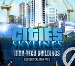 Cities: Skylines - Content Creator Pack: High-Tech Buildings DLC Steam CD Key