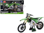 Kawasaki KX 450F Dirt Bike Motorcycle 3 Eli Tomac Green and Black "Kawasaki Racing Team" 1/6 Diecast Model by New Ray